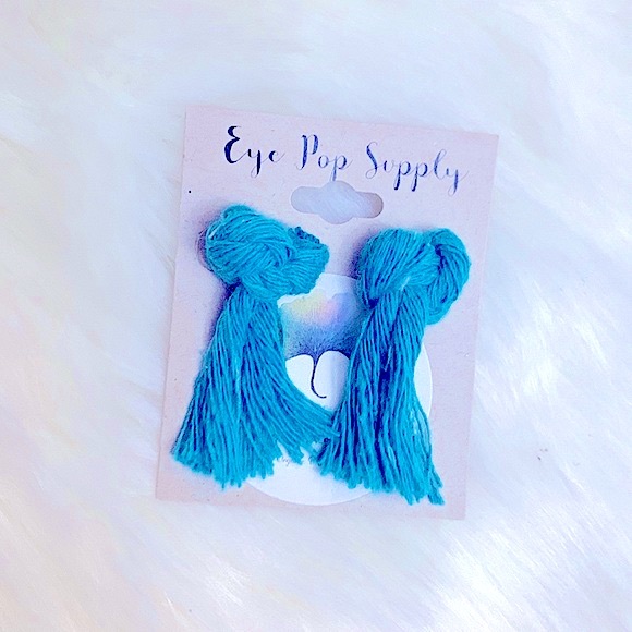 MaCrAmÈ MoDeRn CoTToN KnOttEd EaRriNg StUdS« WoVeN KnOttEd »ClAsSiC bOhO sTyLe« - Picture 2 of 14